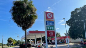 Sign shows gas price at $3.92 a gallon