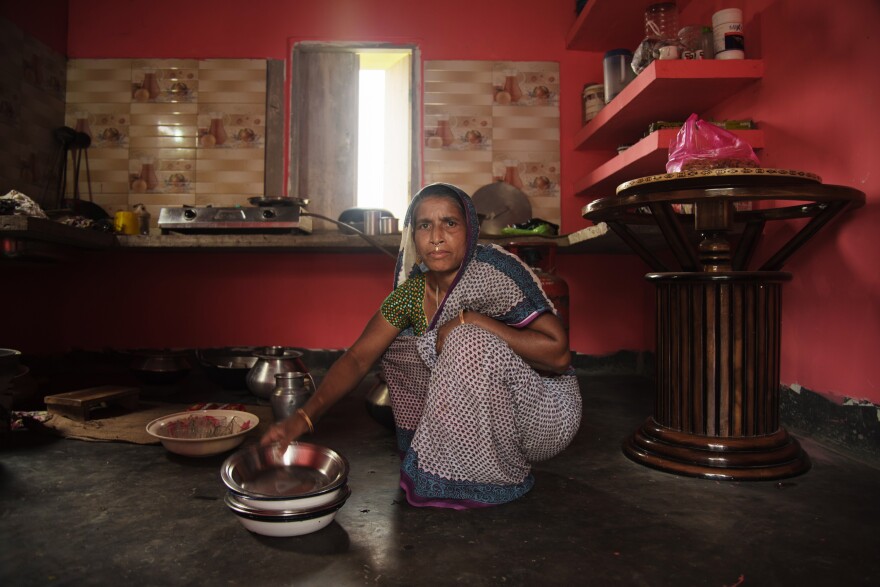 Nessa has lived in the same impoverished village in northeast India all her life. Indian citizenship allows her family to qualify for food rations. "We're poor, and we rely on government food rations — seven of them, one for each member of our family," Nessa says. "I'm worried we'll lose them."