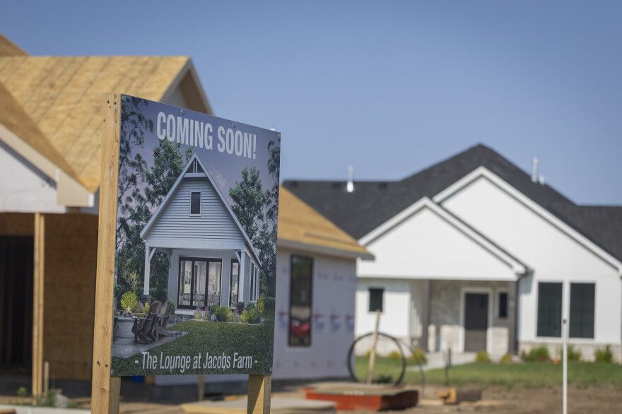 Building continues at Jacobs Farm, a neighborhood in west Wichita. The Sedgwick County Appraiser Deanna Aspedon said that homeowners in neighborhoods with new construction or renovation can expect to receive increased property valuations this year. Sedgwick County property values will rise for 88% of homeowners this year, many by double-digit percentages.