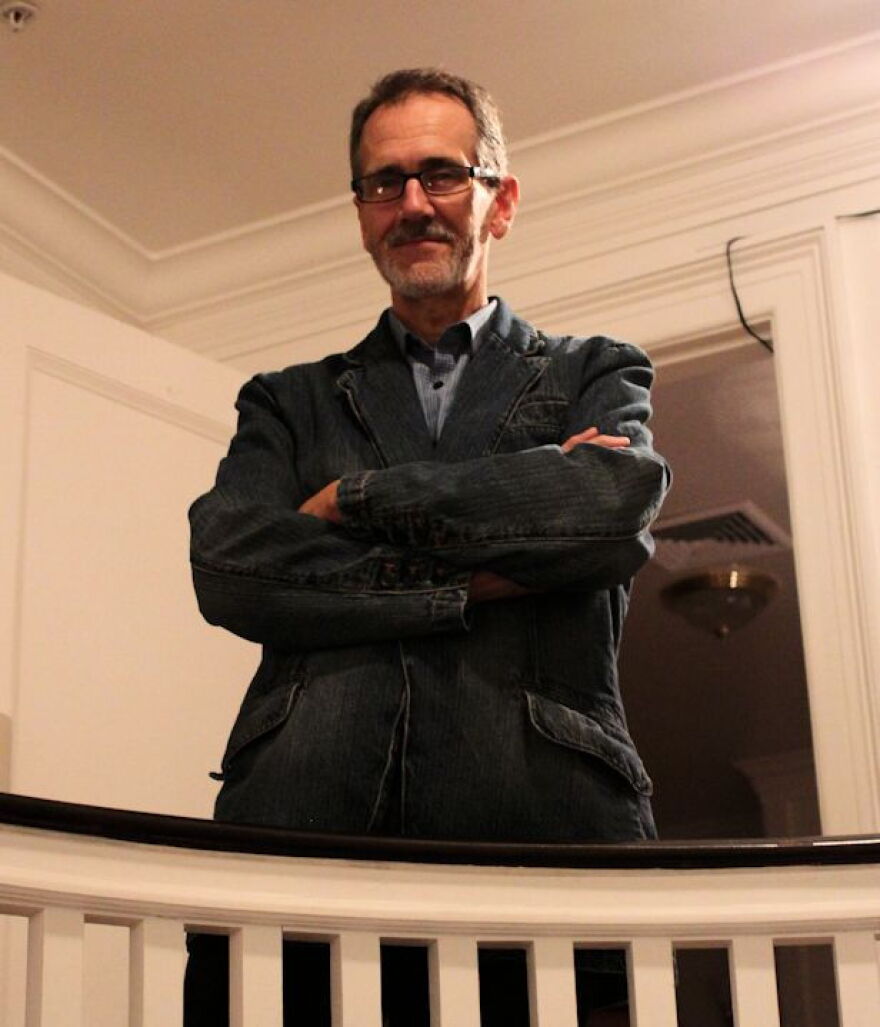 Barry Cavin in the Langford-Kingston Home.