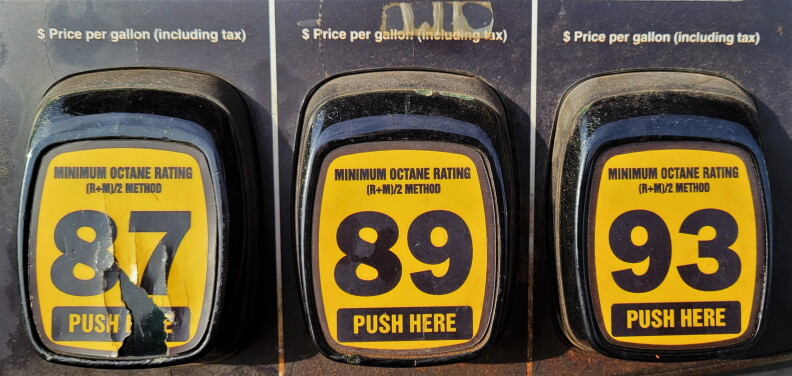 When you pull up to the pump, you're paying two taxes. One is a per-gallon motor fuel tax. The other is the state's 6% sales tax. Only the motor fuel tax revenue goes toward maintaining or building roads.