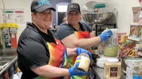 AJ" Roth and her "sister" started the "Sisters With A Twist" cafe in Princess Anne