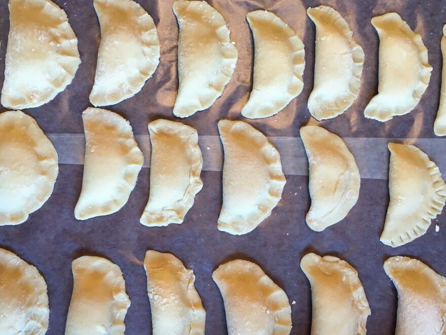 Each member of the author's family has a go-to way to seal pierogi.