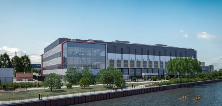 QTS opened a data center near downtown Chicago in July 2016, covering about 467,000 square feet of building space on a 30‑acre campus, and had an estimated construction cost of around $200 million.