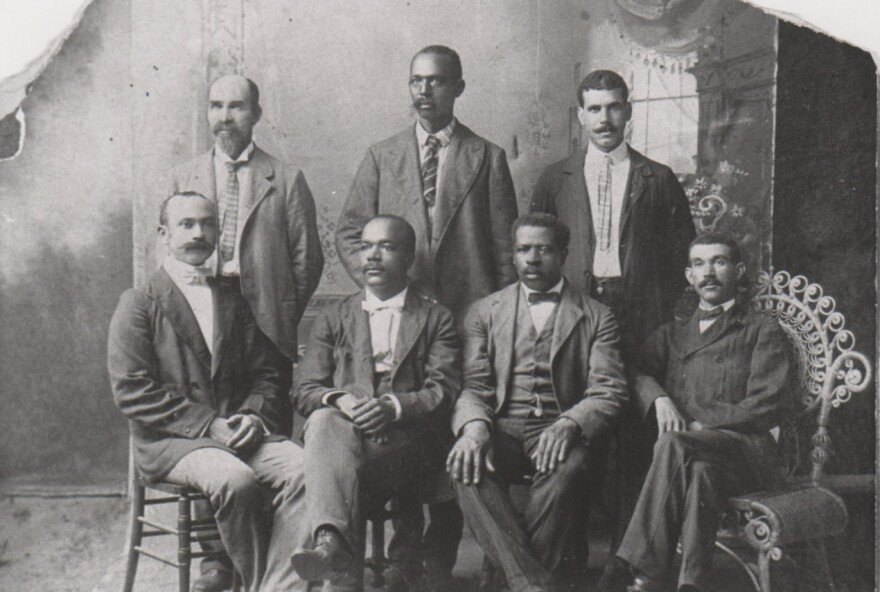 The founders of Mechanics and Farmers Bank