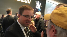 Eliah Drinkwitz meets with the MU fans after the news conference.