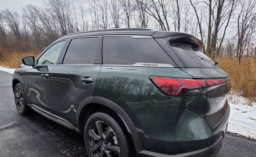 2026 Infiniti QX60 Autograph AWD left rear
