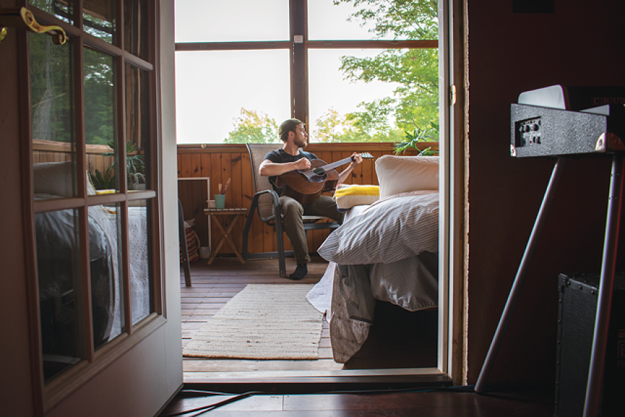 "The setting absolutely has so much to do with the sounds that come out of here," Lipp said. "Because all music is is emotion, vibe."