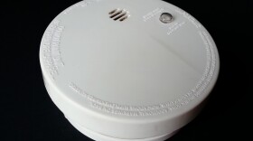 A smoke alarm