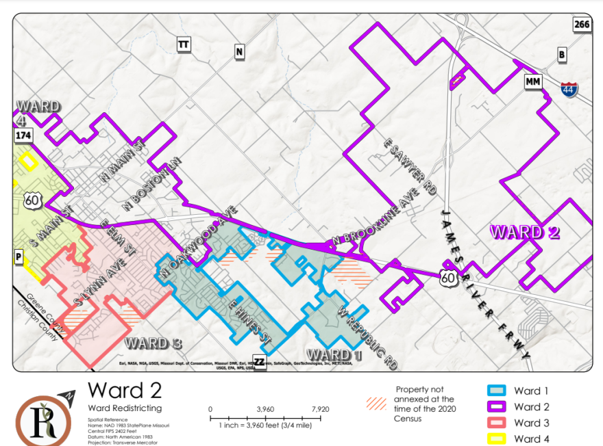 Republic's Ward 2 Map