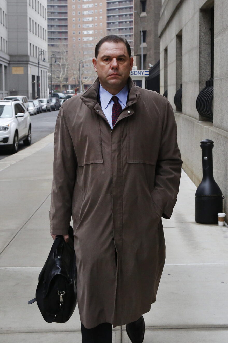 Joseph Percoco, a former aide and confidant to New York Gov. Andrew Cuomo. (AP Photo/Mark Lennihan)