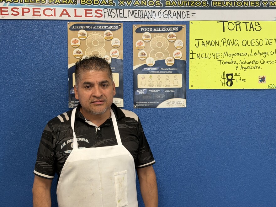 Arturo González is the owner of La Deliciosa Bakery, where he says that he's been baker for a majority of his life.