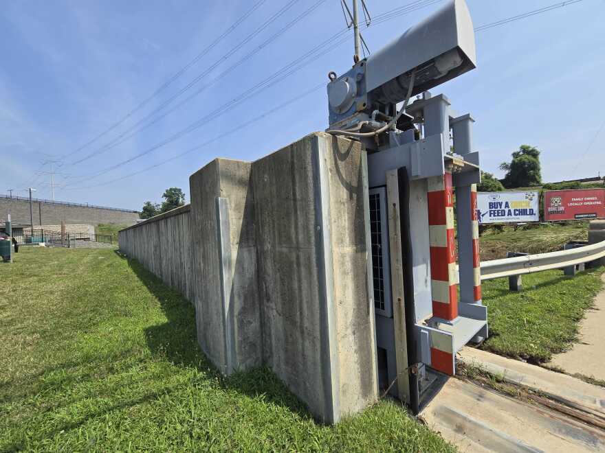 A flood gate along Duck Creek in Oakley and Madisonville did not close during a severe rainstorm on Friday, July 17. City officials are investigating whether it malfunctioned.