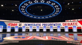 2020 Democratic Presidential Debate held inside the Rike Center at Otterbein University. Democrats say suburbs like Westerville are starting to swing blue.