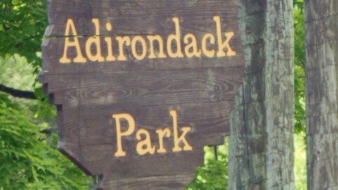 Adirondack Park sign