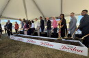 City officials, community partners, and Hunton YMCA leadership break ground on the organization’s new facility on Wednesday