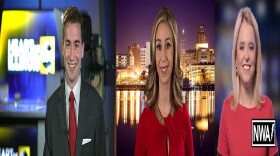 Mason Dowling, Lauren Langer and Lauren Rainson