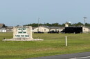 FILE - Law enforcement vehicles sit parked outside the Florida state prison in Starke, Fla., on Tuesday, July 28, 2026.