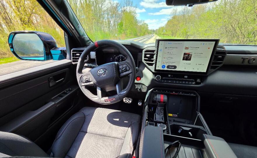 2026 Toyota Tundra I-Force Max TRD Pro 5.5 4X4 dashboard