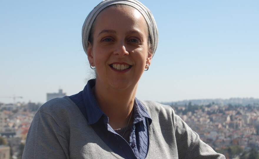 Leah Aharoni founded an organization to try to keep prayer at the Western Wall unchanged. "I don't feel insignificant, no matter what prayer practices I adopt," she says.
