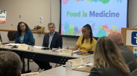  Emilia Sykes, Xavier Becerra, and Shontel Brown participate in panel at Akron Children's