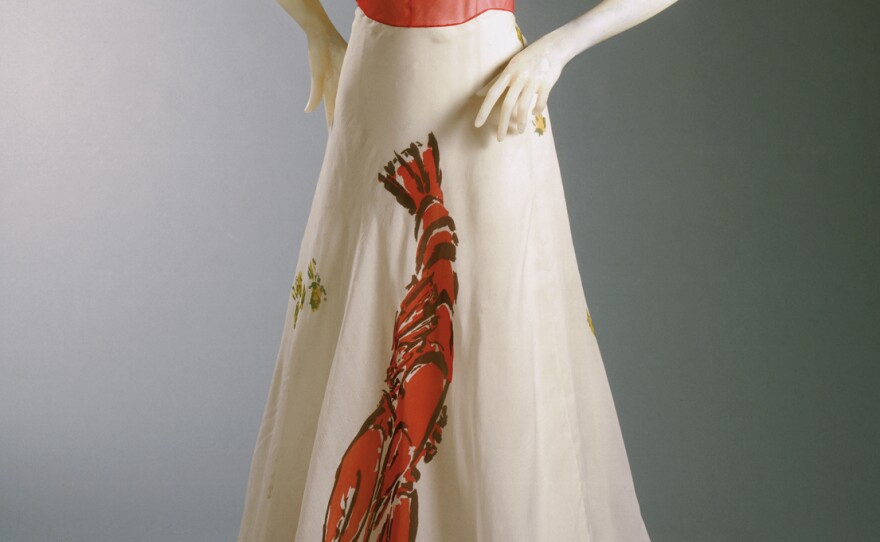 lobster dress designer The Lobster Dress. A fashion icon's story