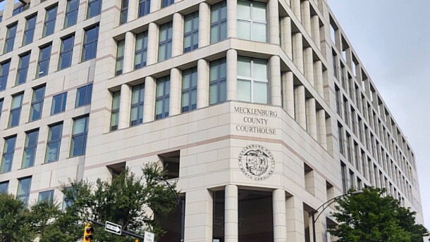 Mecklenburg County courthouse.
