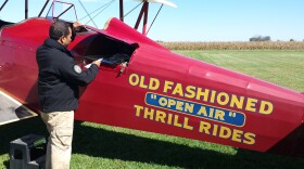 Dewey Davenport is a pilot with a passion for history