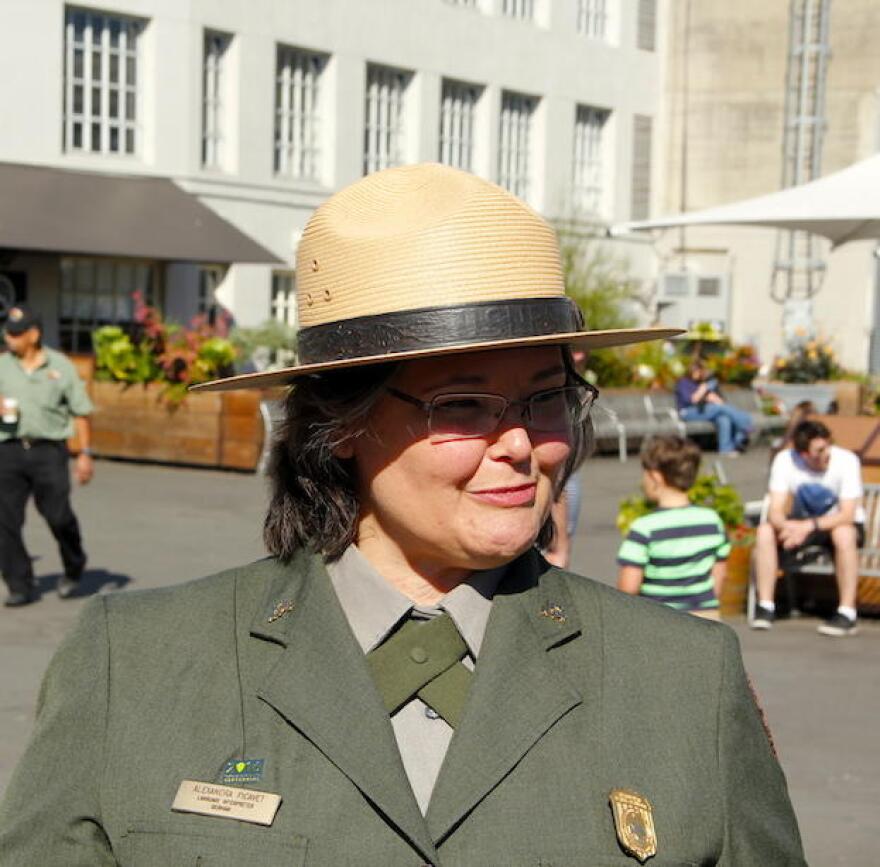 Alexandra Picavet NPS public affairs officer