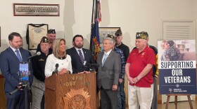  New York State Senator Daphne Jordan speaks at the Gurtler Bros. VFW Post 420 in Saratoga Springs March 9, 2022.