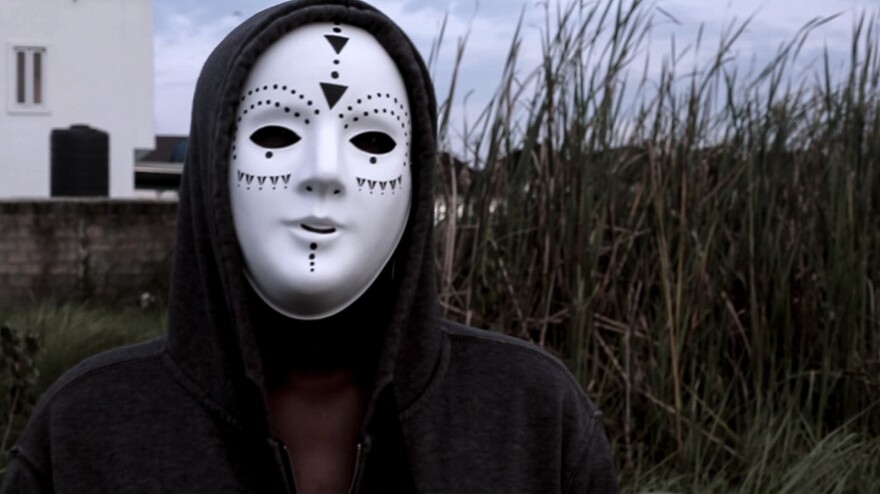 In the BBC documentary about sexual harassment at universities in Nigeria and Ghana, several sources and reporters wore masks onscreen to preserve their anonymity.