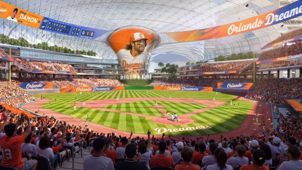 The Orlando Dreamers stadium concept.