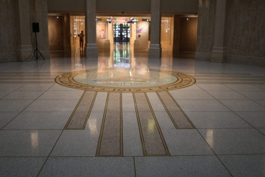 Three New Mexico House Republicans on July 7, 2026, urged Democratic Gov. Michelle Lujan Grisham to convene lawmakers to eliminate the state’s personal income tax. (Patrick Lohmann/Source NM)