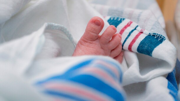 FILE - The toes of a baby are seen DHR Health, July 29, 2020, in McAllen, Texas. (AP Photo/Eric Gay, File)