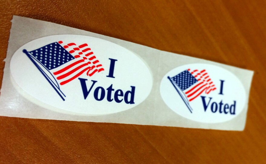 I Voted sticker