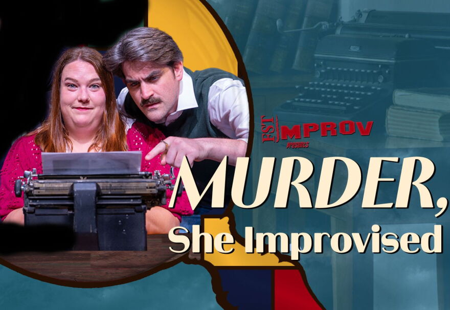 Florida Studio Theatre promotional photograph for 'Murder, She Improvised'