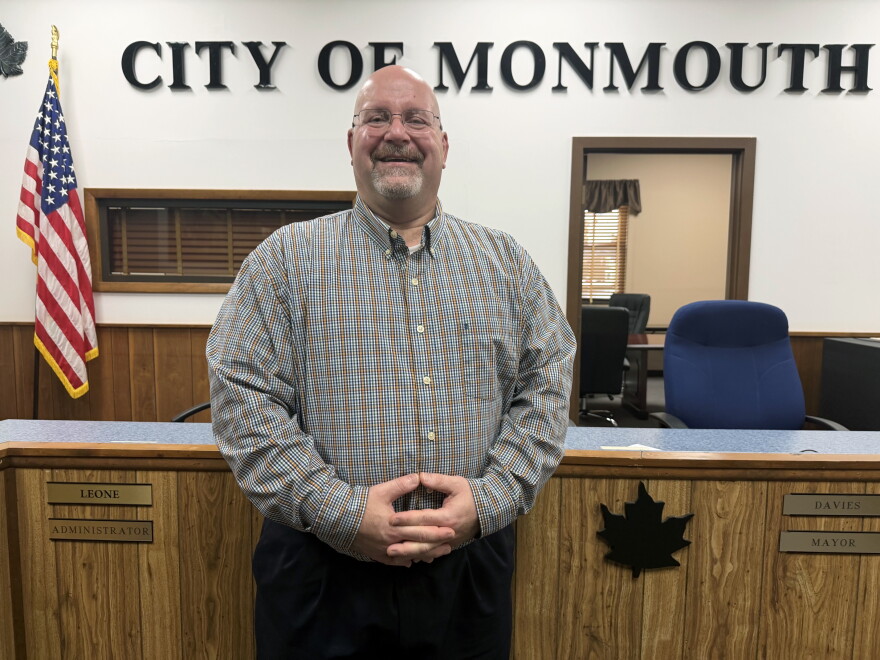 Monmouth City Administrator Lou Leone has been on the job since July 2026.
