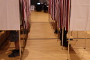 Voters marking their ballots at the polls in Epsom, New Hampshire, on Sept. 8, 2026.