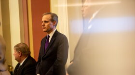 Minnesota Secretary of State Steve Simon waits to be called before the session begins on the first day of the 94th legislative session on Tuesday, Jan. 14, 2024, at the Minnesota State Capitol Building in St. Paul.