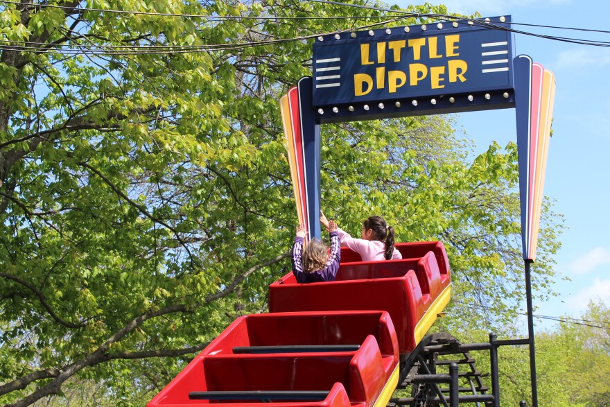 The Little Dipper at Memphis Kiddie Park in Brooklyn, Ohio, is the oldest operating steel coaster in North America.