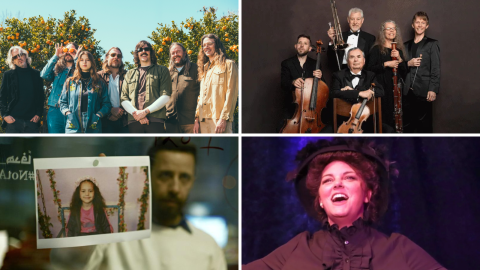 From left to right, Grateful Shred, North State Symphony, "The Voice of Hind Rajab" and "Hello, Dolly!"