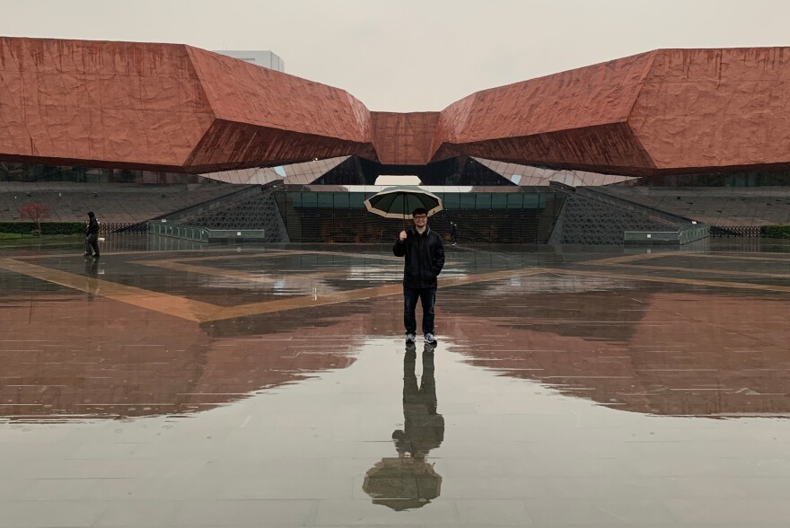 Wethli visited the 1911 Revolution Museum in Wuhan multiple times in January, as part of his Fulbright scholarship. He loved the city and says, "Once all this cools down, I really would like to go see how Wuhan recovers and how people are doing there."