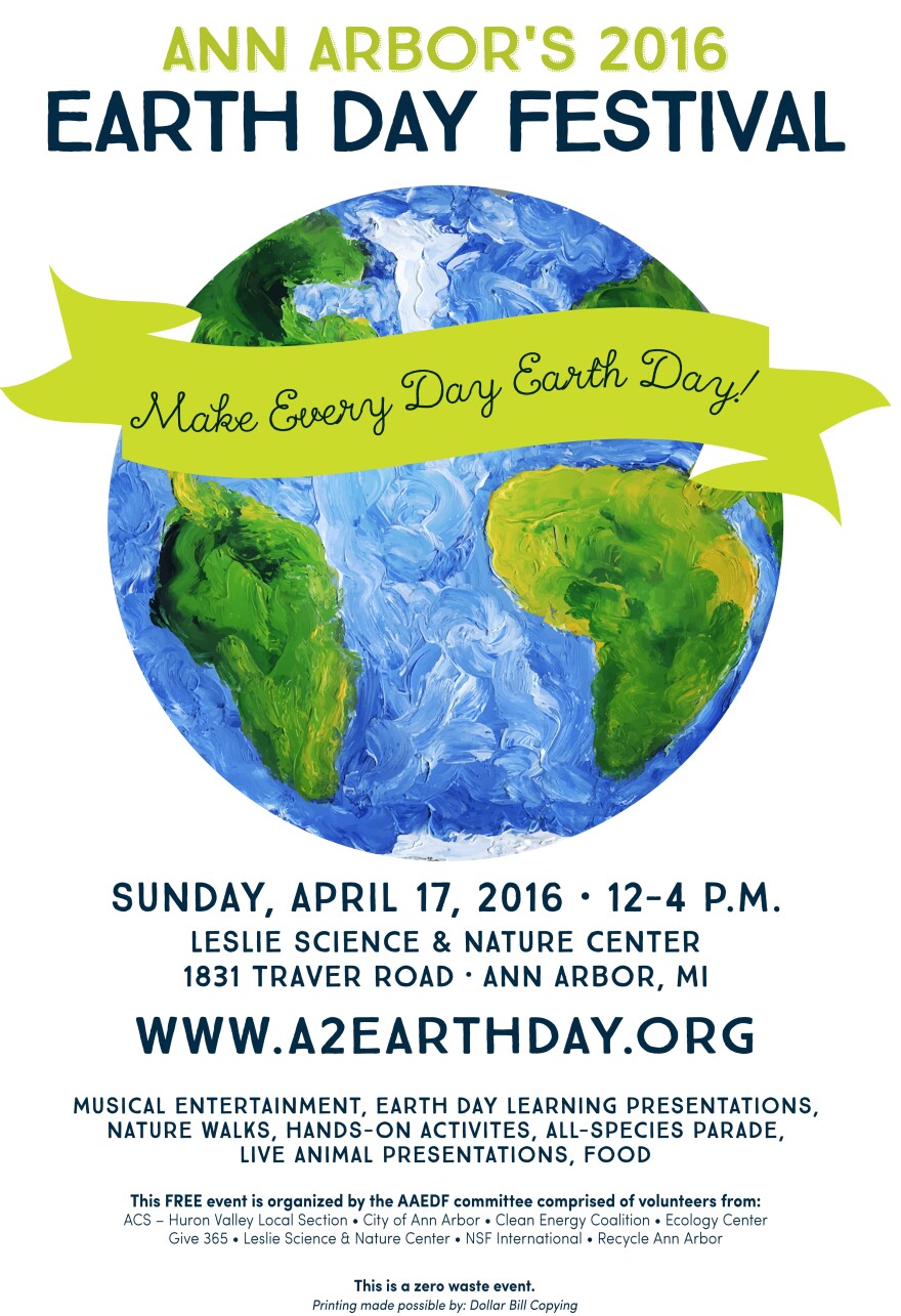 Ann Arbor Earth Day 2016