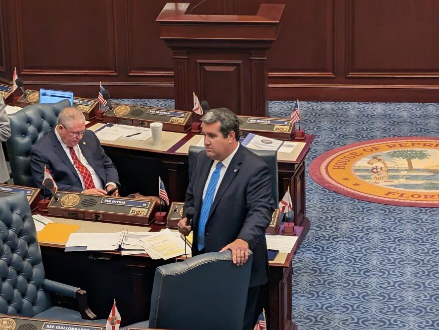Brevard County Republican Rep. Tyler Sirois is sponsoring the bill to lower the age to buy a long gun from 21 to 18. (Photo by Mitch Perry/Florida Phoenix)