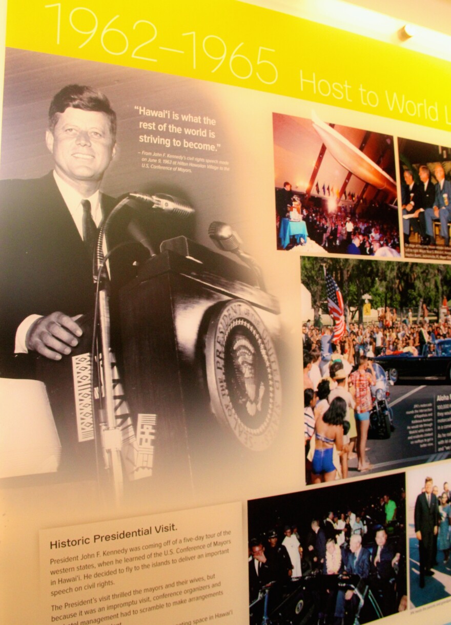 JFK comes to the Hilton Hawaiian VIllage