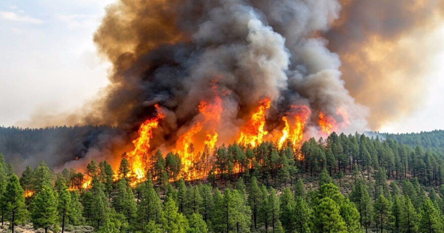 Hotter, drier weather and atmospheric conditions are responsible for a large upturn in damaging wildfires globally in the last decade.
