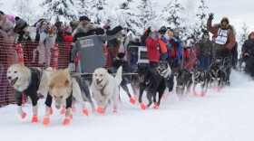 Brent Sass 2023 Yukon Quest start