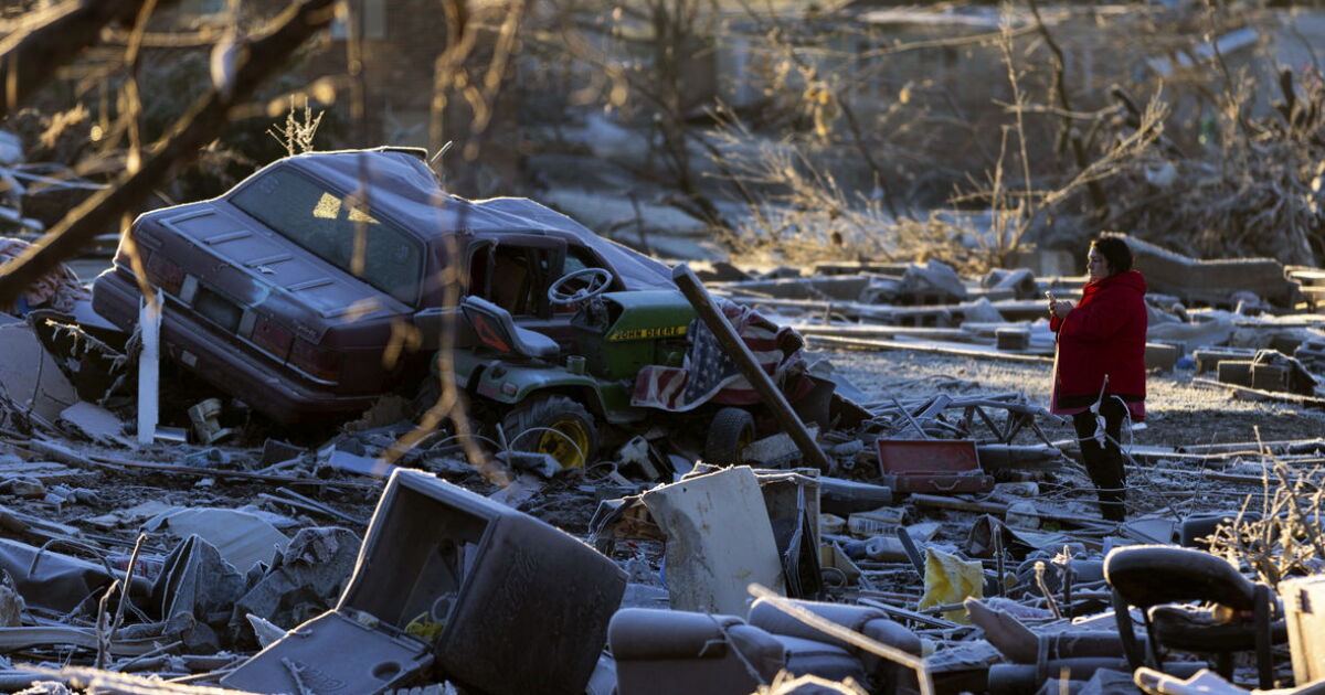 All those missing in Kentucky after tornado are accounted for, governor ...