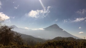 The Acatenango volcano is near the village of San Jose Calderas, many of whose residents were deported from a meatpacking plant in Iowa in 2008.