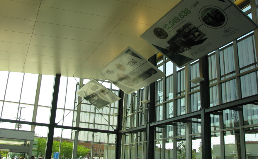 Inside of the Transit Center